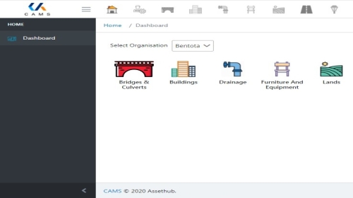 Introduction of CAMS software for asset and cost management