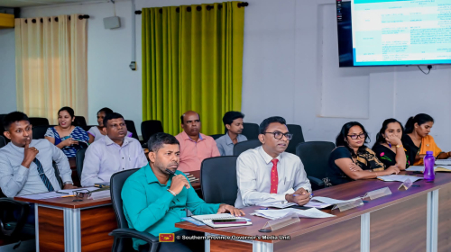 Progress Meeting of Matara District - 2026-04-28